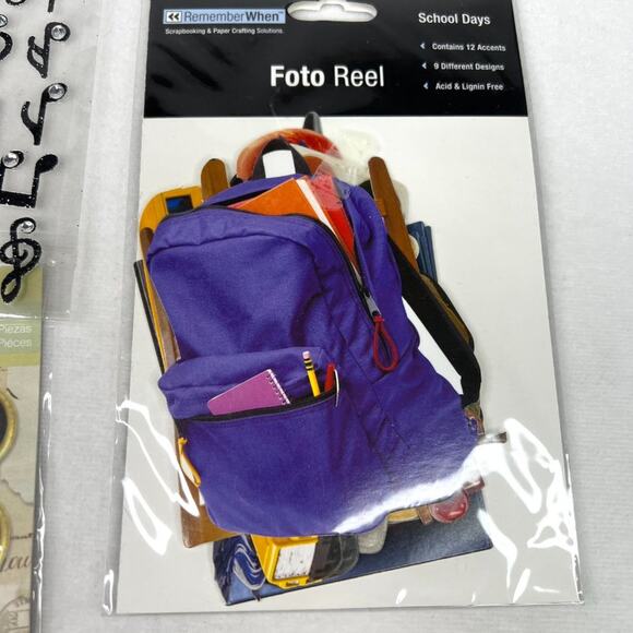 Lot of 10 Miscellaneous Scrapbooking Sticker Sheets - Picture 5 of 6